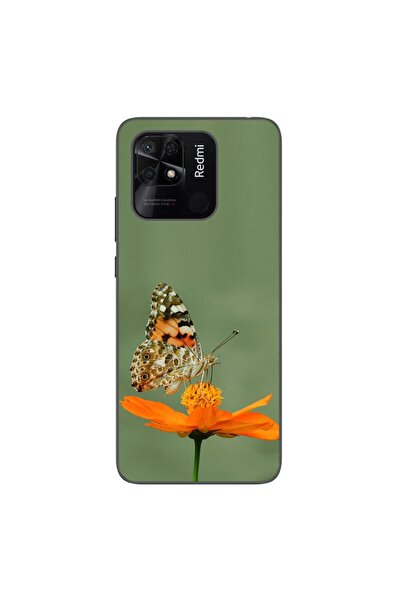 OEM Case compatible with Xiaomi Redmi 10C Silicone Gel Tpu Butterfly Pattern