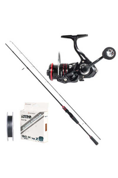 Remixon FOCUS RD 2.30M 3-25GR 2P KAMIŞ+RD2000S 5+1BB MAKARA, SET Standart-Sta...