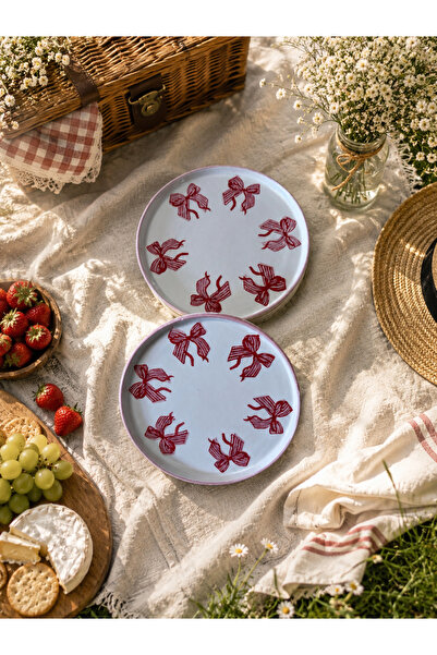 Yasvera Ceramics 6’lı pasta tabağı