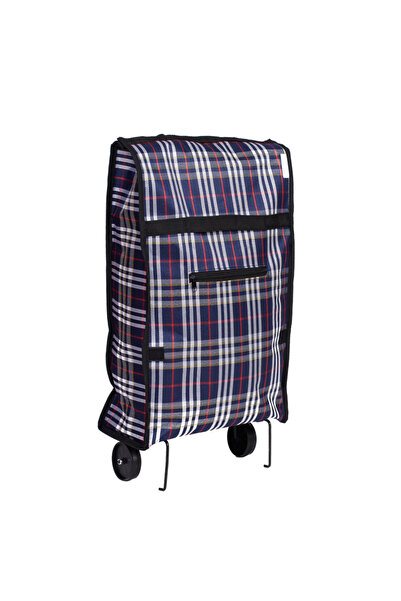 Master SACOSA PIATA CU ROTI alb/negru