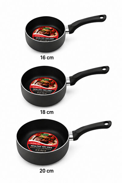 OEM HomeRoy – Set de 3 oale de bucătărie (16 cm, 18 cm, 20 cm)