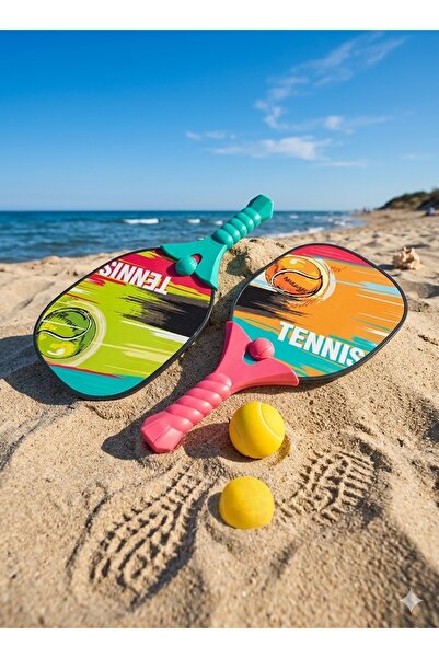 4basix Tennis Racket Set with 2 Balls Lightweight Durable Outdoor Sports Racq...