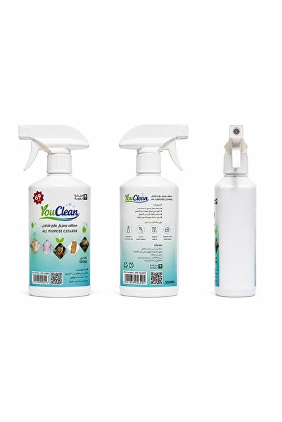 Clean منظف ومزيل بقع شامل يو كلين (You Clean) فائق الفعالية لجميع الأسطح - عب...