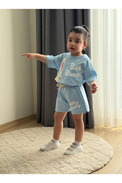 Nazhankids طقم شورتات باني مكون من قطعتين