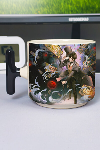 ZipZap Guimi Zhi Zhu Anime Printed Ceramic Luxury Mug (1 Piece) T-Shaped Spec...