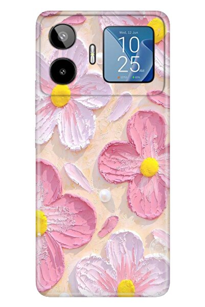 General Mobile GM 26 Pro (G903) Kılıf Paint Botanical Temalı Desenli Darbe Em...