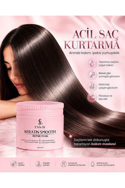 Esra Ezmeci Keratin Hair Mask (Fast Hair Recovery)