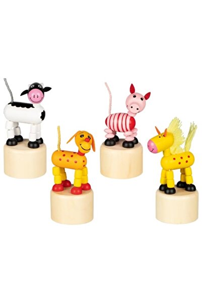 Goki Wooden mobile animals - 4 assorted models