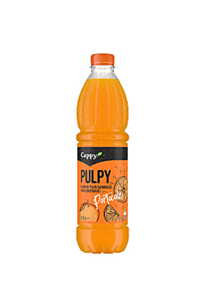 Cappy Non-carbonated refreshing drink Pulpy orange 1.5 L