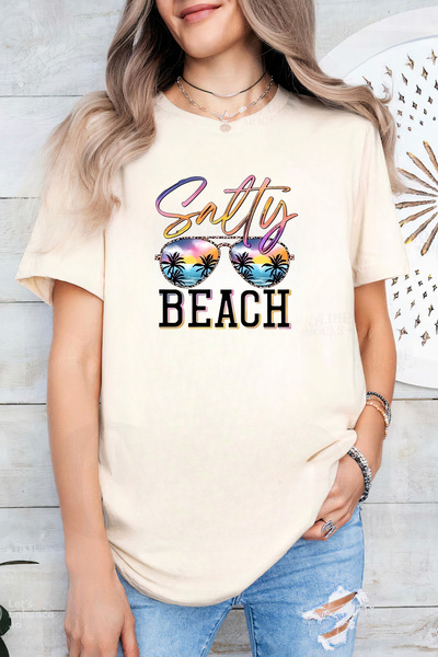Sarah's Boutique Women's T-shirt – 100% cotton – Salty Glasses