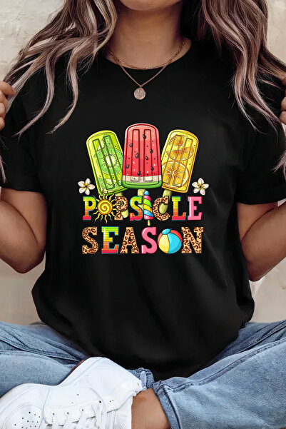 Sarah's Boutique Women's T-shirt – 100% cotton – Popsicle Season