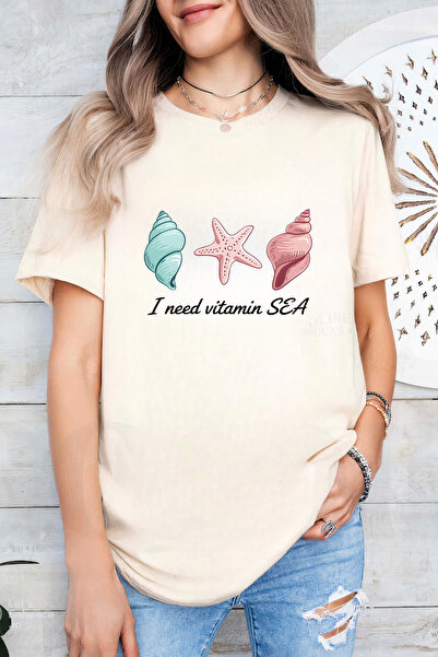 Sarah's Boutique Women's T-shirt – 100% cotton – Vitamin Sea