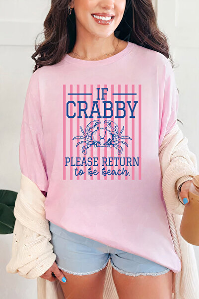 Sarah's Boutique Women's T-shirt – 100% cotton – Crabby Beach