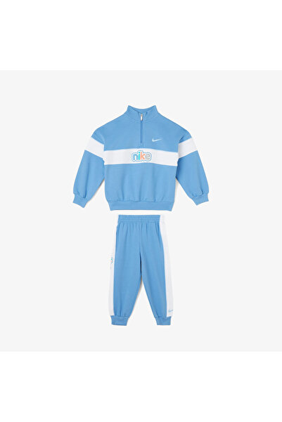 Nike E1D1 1/4 Zip Pant Set Unisex Children's Tracksuit Set 86m660 86M660-Uav