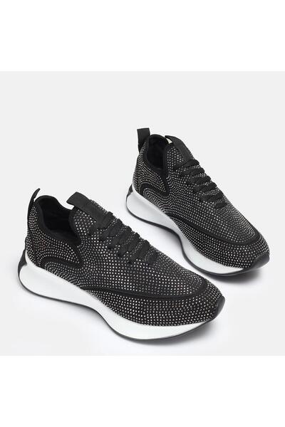 37Numara Large size women's stone sports shoes 41-42-43-44- platinum stone