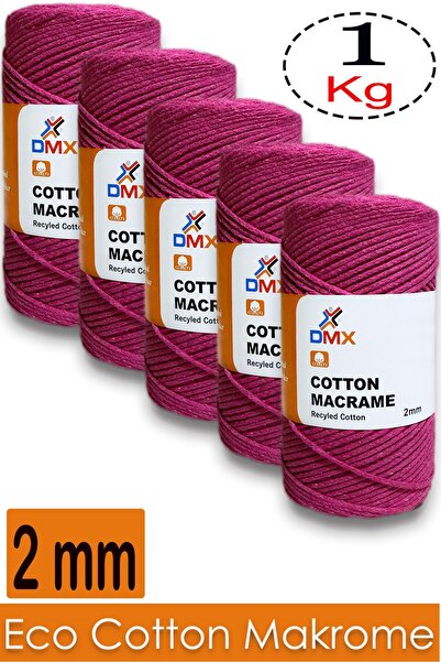 Diva İplik Dmx Cotton Macrame (5X200 Gr) - Pack of 5 - Color -2244