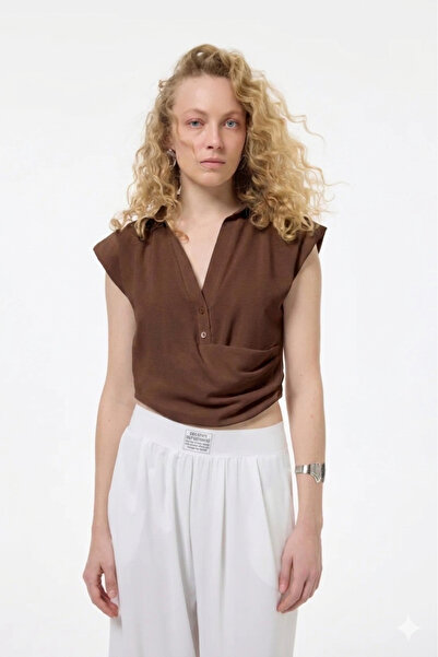 Quzu Crop shirt