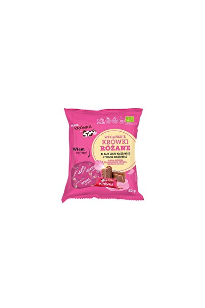 Super Fudgio Candies - organic rose aroma 150g