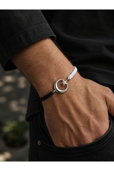 EL YAPIMI Moon and Star Fan Bracelet