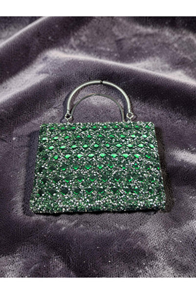 EL YAPIMI ÖZEL KOLEKSİYON Boncuklu abiye çanta