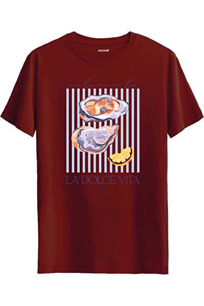 Colermi La Dolce Vita Oyster Printed T-Shirt