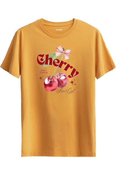 Colermi Cherry Sweet Girl Printed T-Shirt