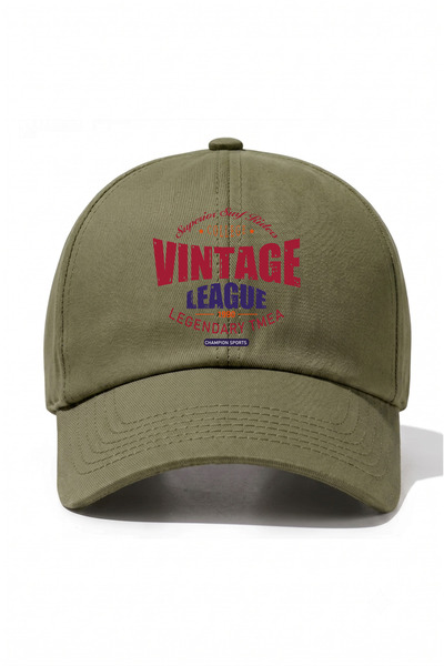 l'eivor Vintage League Printed Snapback Hat