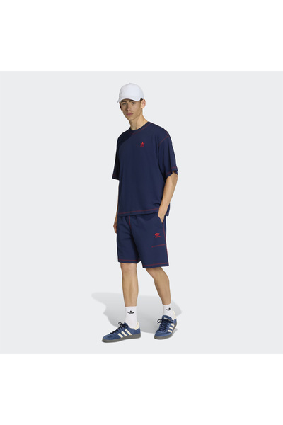 adidas Trefoil Essentials Erkek Lacivert Şort