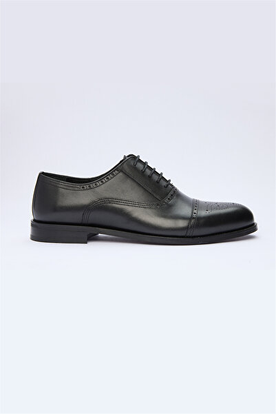 İmza Lace-Up Antique 100% Leather Shoes 1033260162