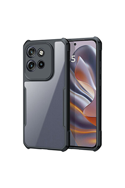 O Ozone Case Compatible with Motorola Moto G75 Clear Back Cover Case with Rug...