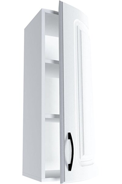 Sani Corp superior de bucătărie Kvadric 30x72 cm MDF alb