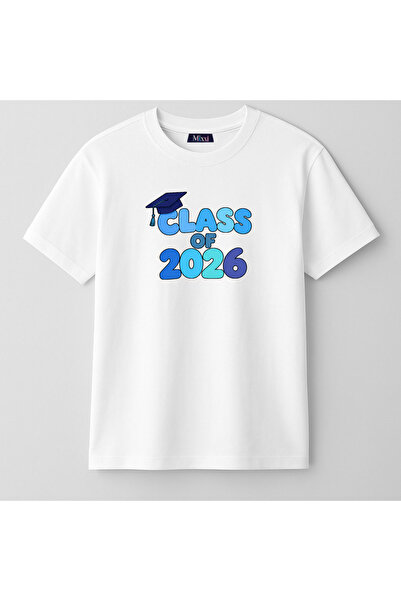 mixxi fashion تي شيرت للأولاد والبنات بأكمام قصيرة من Class Of 2026 Class Of ...