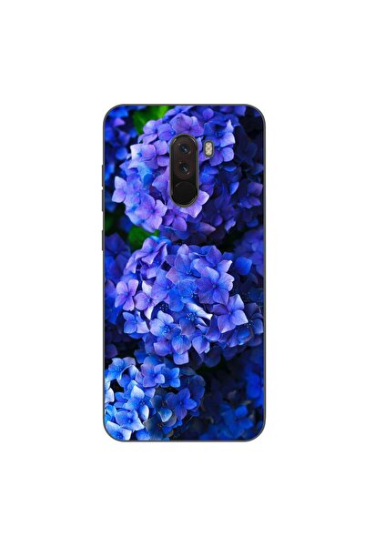 OEM Husa compatibila cu Xiaomi Pocophone F1 Silicon Gel Tpu Model Hortensii