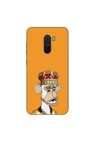 OEM Husa compatibila cu Xiaomi Pocophone F1 Silicon Gel Tpu Model NFT Royal Ape