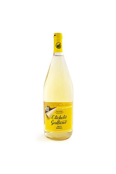 Cotnari Vin alb, etichetă galbenă, semidulce 1,5L