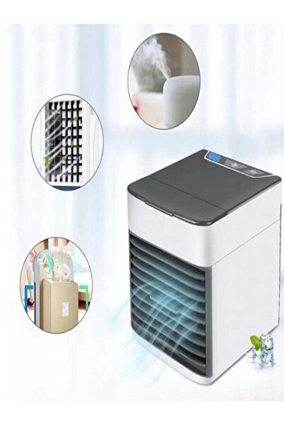 Zenorius Mini Portable Air Conditioner 15x14cm Water Cooling, USB Charging Wh...