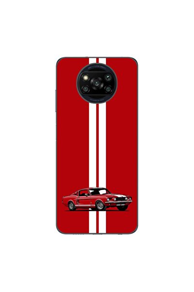 OEM Husa compatibila cu Xiaomi Poco X3 Pro Silicon Gel Tpu Model Red Mustang