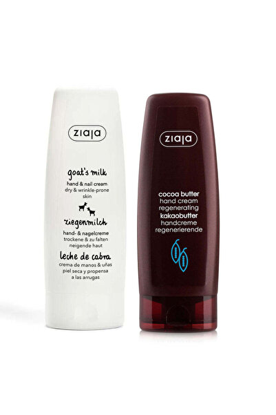 Ziaja Pachet Crema pentru maini 80ml + Crema regeneranta pentru maini Cocoa B...