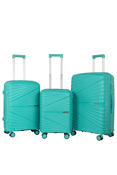 Vittag 3-Piece Luggage Set, Polypropylene Material, Lightweight, TSA Lock, 36...