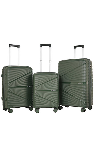 Vittag 3-Piece Luggage Set, Polypropylene Material, Lightweight, TSA Lock, 36...