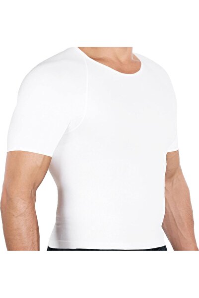 Generic Esteem Apparel Men's Ultra-Slim Body Shaping Compression T-Shirt (1 P...