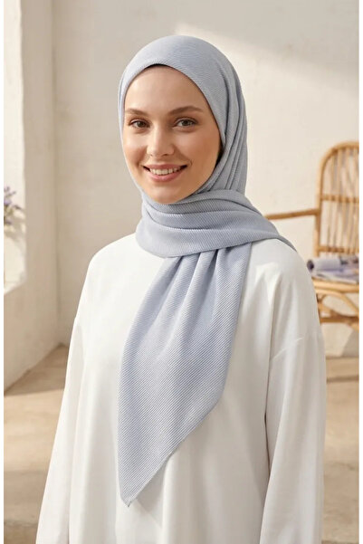 sefamerve وشاح مطوي 70345-17 رمادي