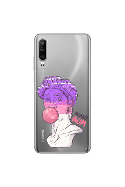 Other Huawei P30 Pin Bubble Transparent Silicone TPU Θήκη