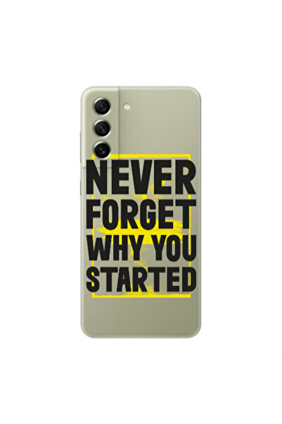 Other Samsung S22 Plus Never Forget Transparent Silicone TPU Θήκη