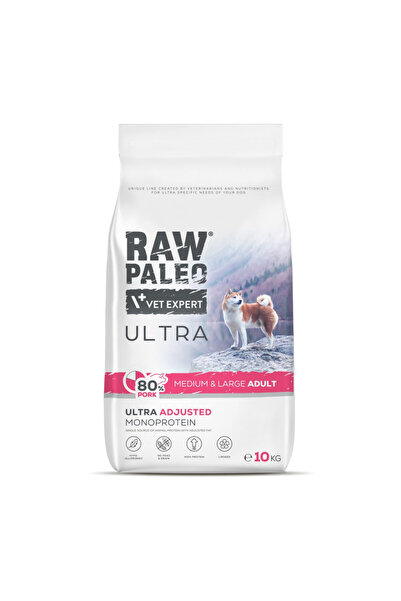 Raw Paleo Ultra Pork Mediu&Mare Adult 10kg
