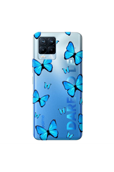 Other Realme 8 Pro Mix Butterfly Transparent Silicone TPU Θήκη