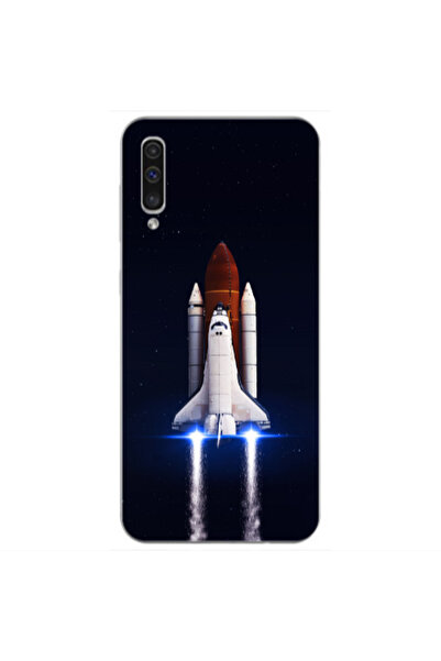 Other Samsung A70 space travel Transparent Silicone TPU Θήκη