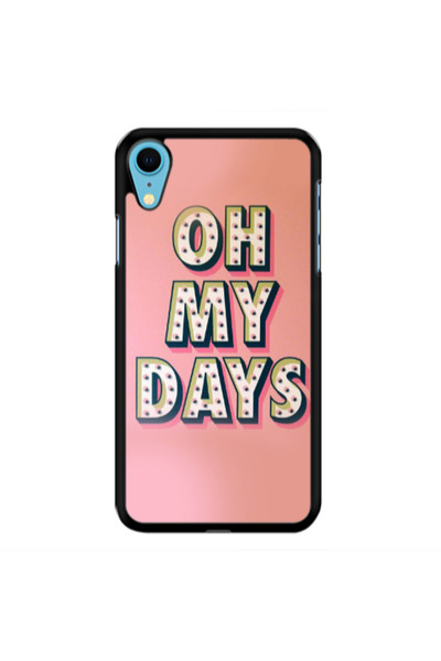 Other Apple iPhone Xr Oh my days Black Glossy Θήκη