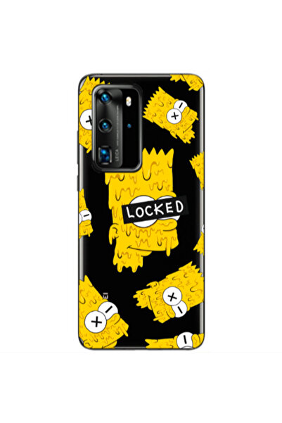 Other Huawei P40 Pro Bart Simpson Transparent Silicone TPU Θήκη
