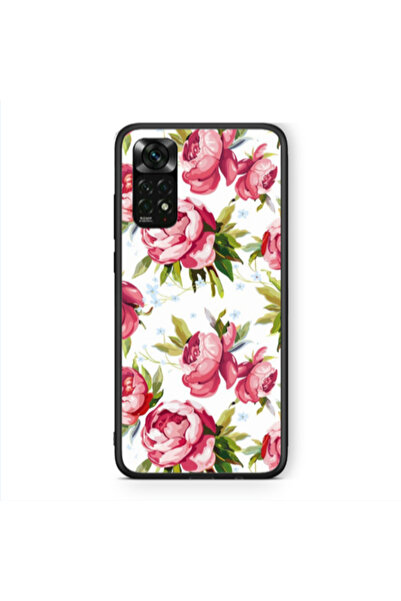 Other Xiaomi Redmi Note 11 Pro 5G Roses and laves Black Glossy Θήκη